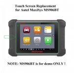 Touch Screen Digitizer Replacement for Autel MaxiSys MS906BT